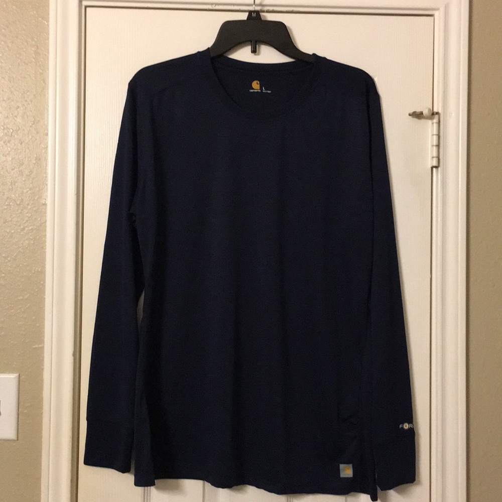 Carhartt Force Underscrub Long Sleeve Tee -Navy